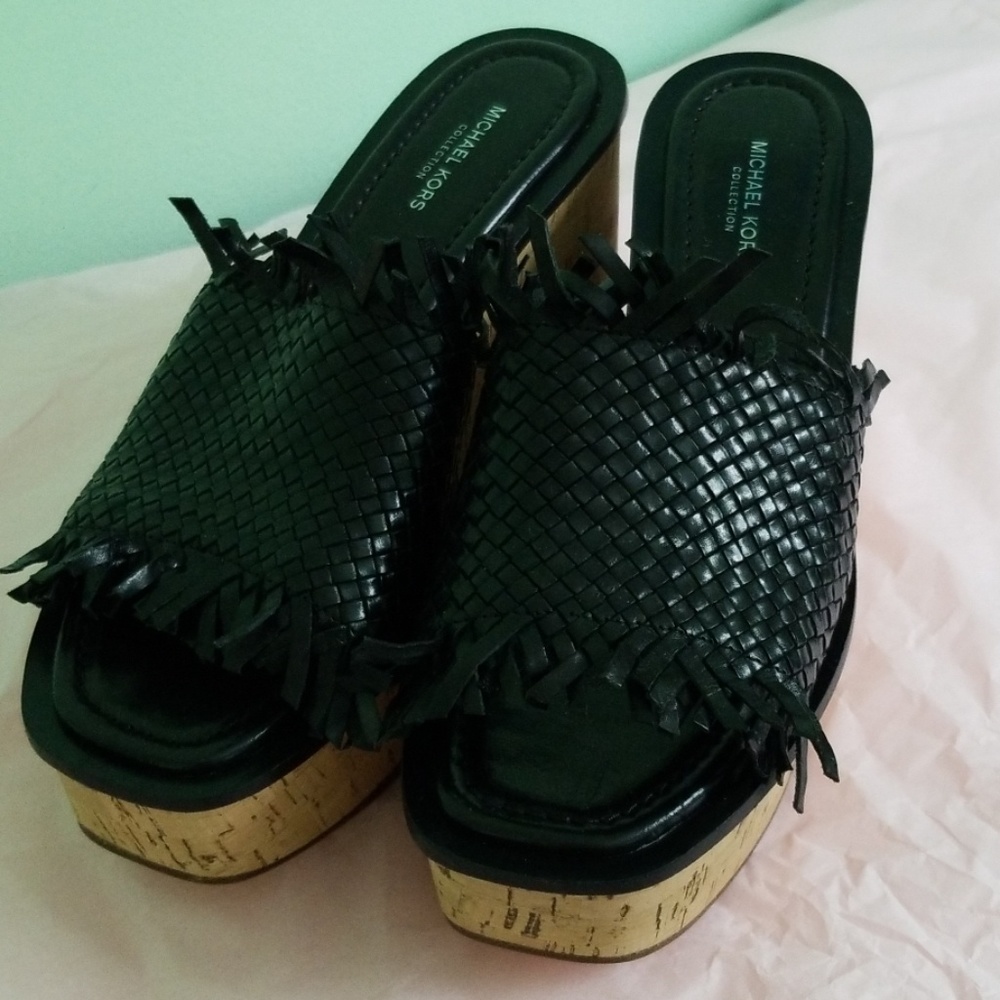 Never Worn Michael Kors wedge
